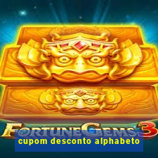 cupom desconto alphabeto